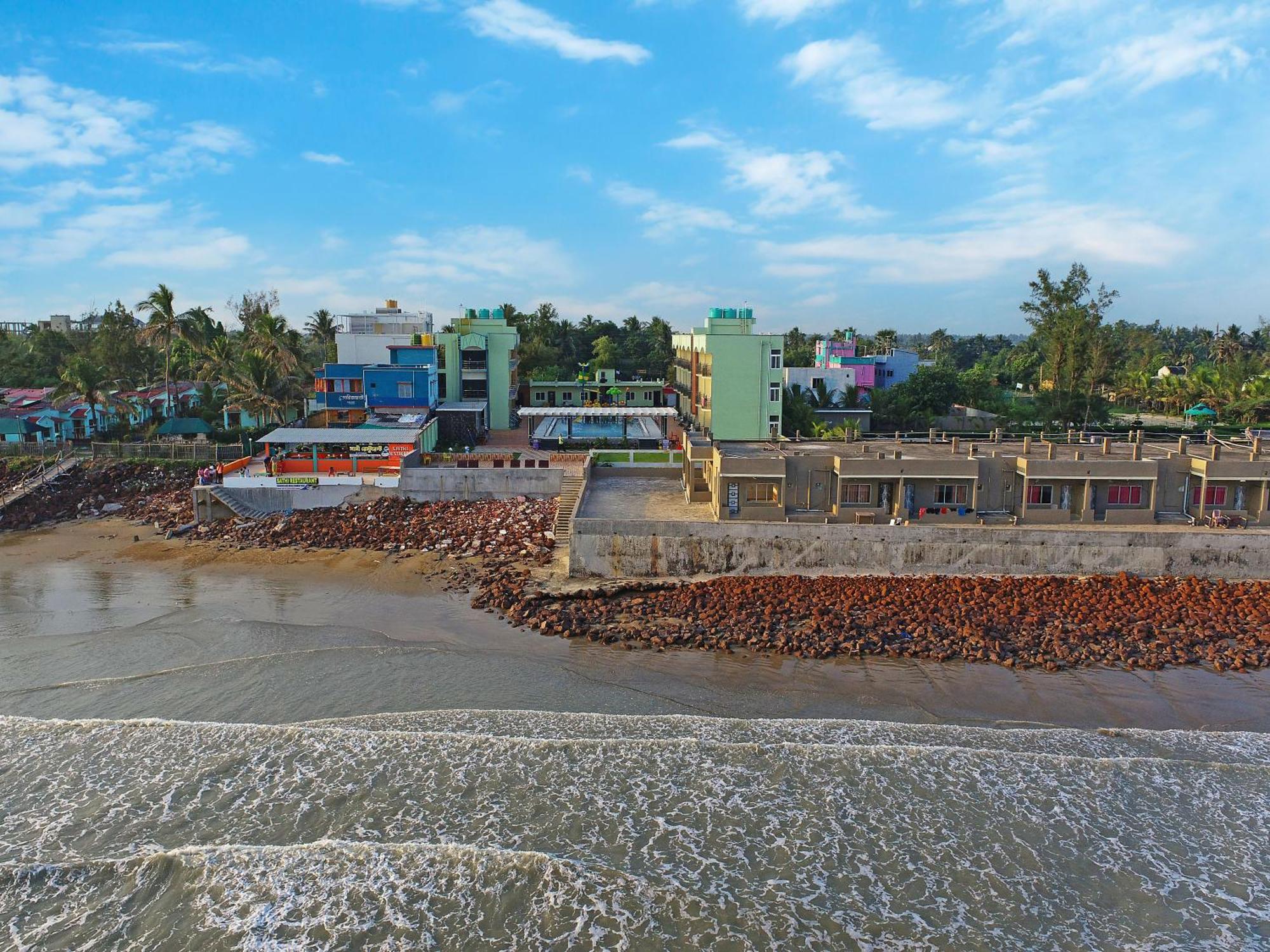 India Beach Resort !! Front Sea View !! Mandarmani Dış mekan fotoğraf